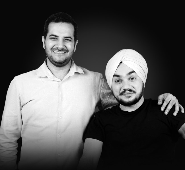Lavinn Rajpal and Angad Singh Manchanda Founders of Chimp&z Inc