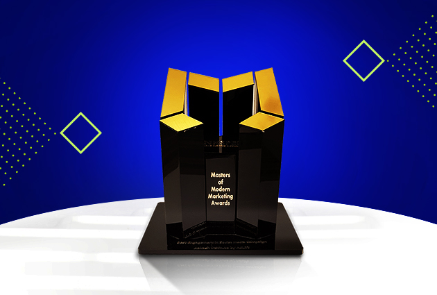 Gold at mCube Awards 2021 Tata Sky
