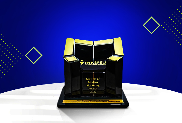 Gold in Best Social Media Engagement of #HarGharKiKhidki at mCube Awards 2022