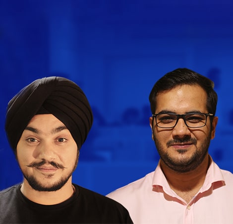 Lavinn Rajpal and Angad Singh Manchanda Founders of Chimp&z Inc
